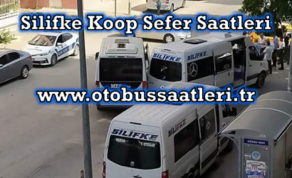 Silifke Koop Sefer Saatleri