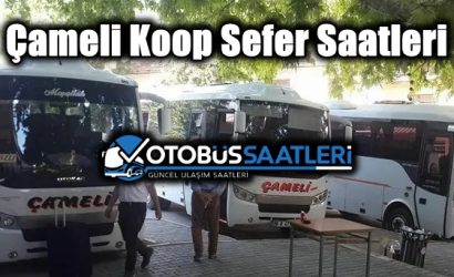 Çameli Koop Sefer Saatleri