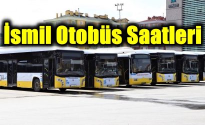 İsmil Otobüs Saatleri