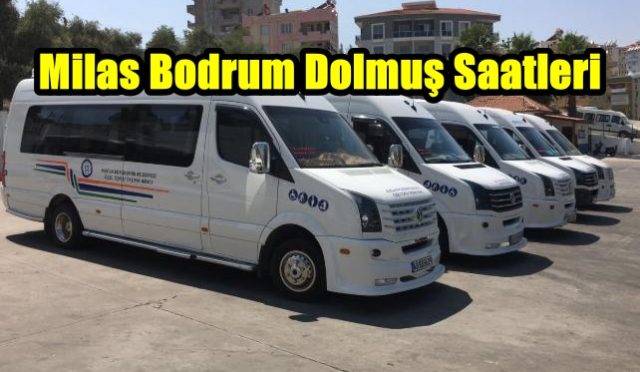 Milas Bodrum Dolmuş Saatleri, Güzergahı, Fiyatları 2025